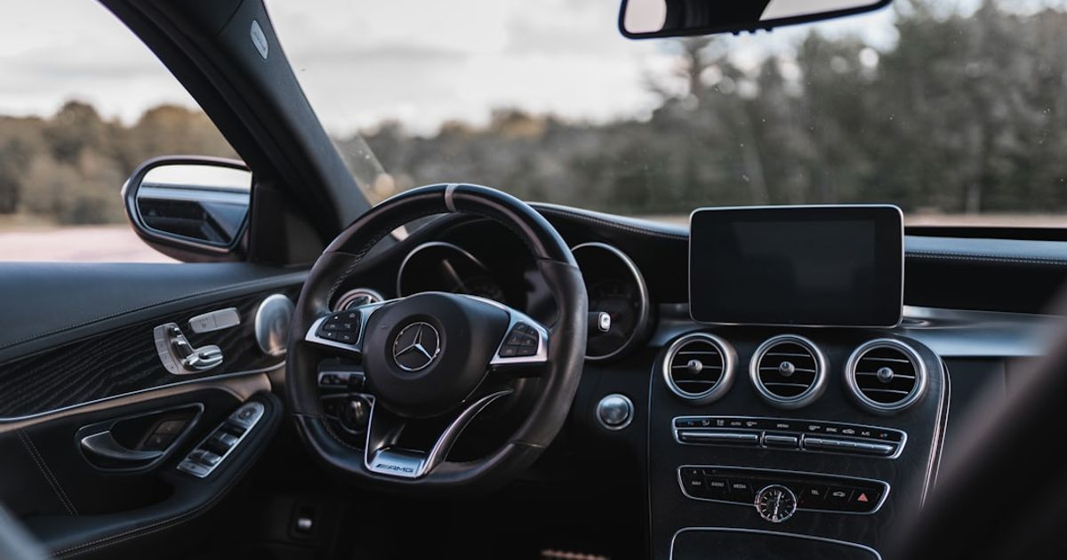 Odor elimination treatment inside a vehicle